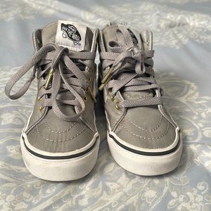 Gray vans in good condition size 12 lots of life left in them !!